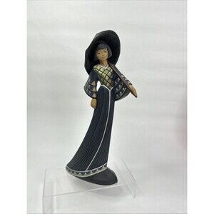 Parastone Enesco Figurine Tranquillity Oriental Princess Lady Parasol 352993 11"